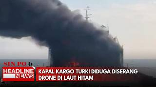 Kapal Kargo Turki Diduga Diserang Drone Di Laut Hitam