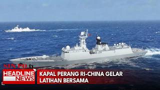 Kapal Perang RI-China Gelar Latihan Bersama