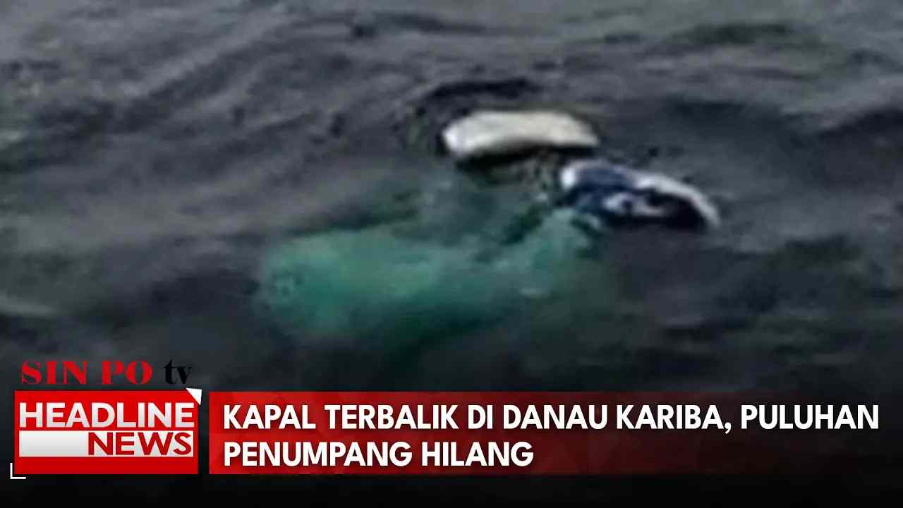 Kapal Terbalik di Danau Kariba, Puluhan Penumpang Hilang