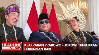 Keakraban Prabowo - Jokowi Tunjukkan Hubungan Baik