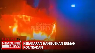 Kebakaran Hanguskan Rumah Kontrakan