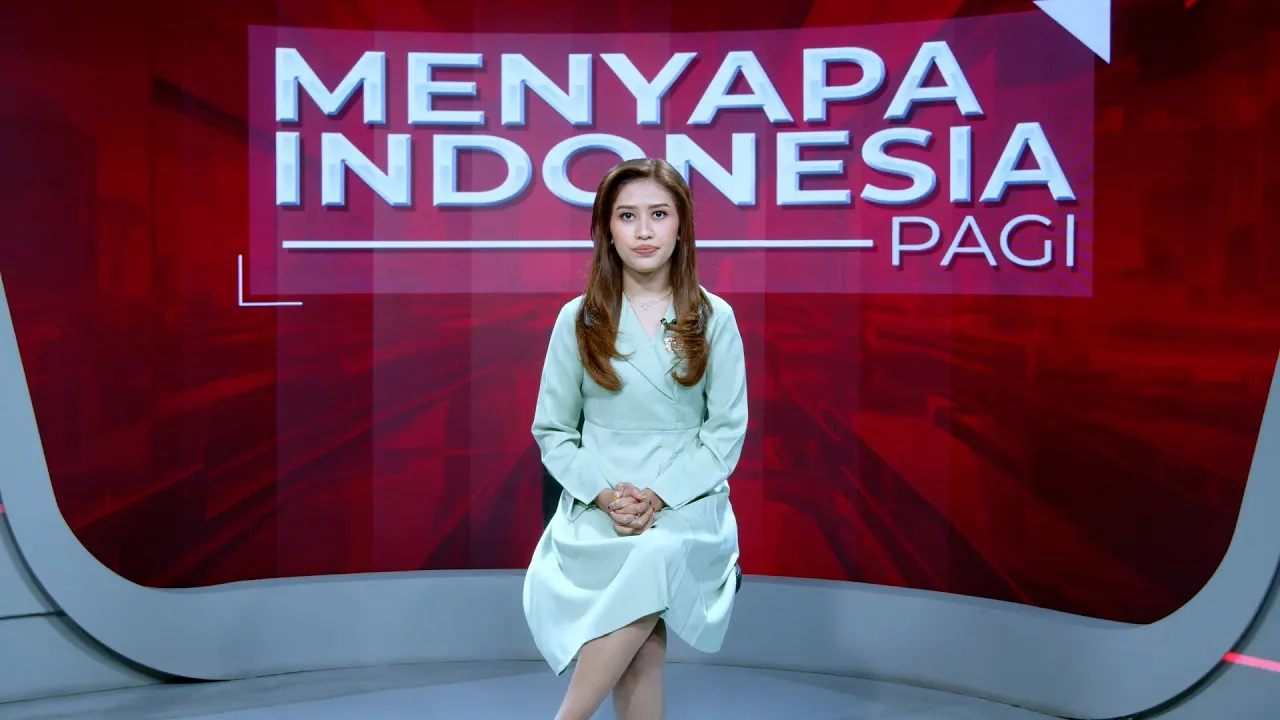 Kebakaran Proyek Ruko 5 Lantai, Bendera Merah Putih Raksasa Berkibar | Menyapa Indonesia Pagi