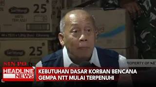 Kebutuhan Dasar Korban Bencana Gempa NTT Mulai Terpenuhi