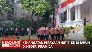 Kehangatan Perayaan HUT RI Ke-81 Tahun Di Negeri Piramida