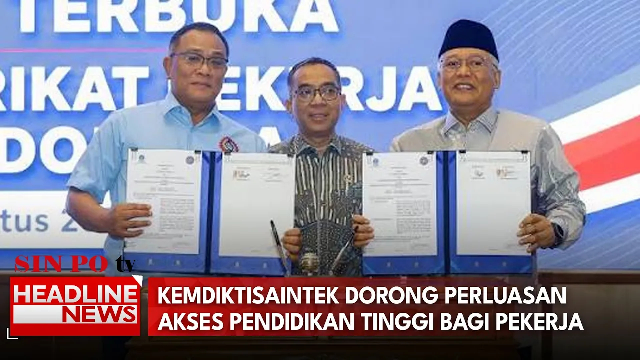 Kemdiktisaintek Dorong Perluasan Akses Pendidikan Tinggi Bagi Pekerja