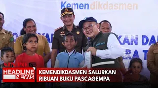 Kemendikdasmen Salurkan Ribuan Buku Pascagempa