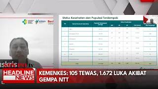 Kemenkes: 105 Tewas, 1.672 Luka Akibat Gempa NTT