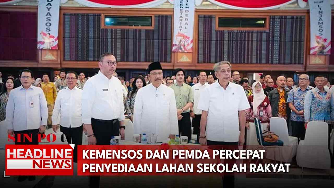 Kemensos dan Pemda Percepat Penyediaan Lahan Sekolah Rakyat