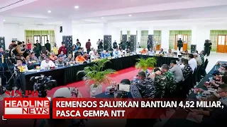Kemensos Salurkan Bantuan 4,52 Miliar, Pasca Gempa NTT