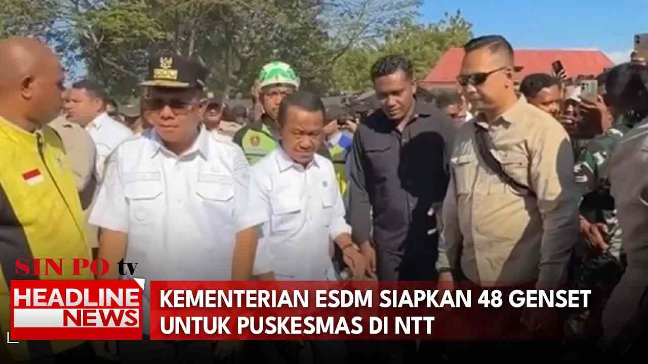 Kementerian ESDM Siapkan 48 Genset Untuk Puskesmas Di NTT