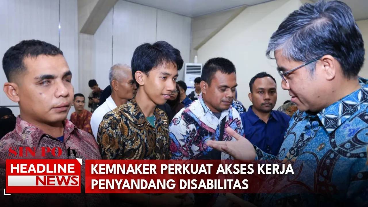 Kemnaker Perkuat Akses Kerja Penyandang Disabilitas