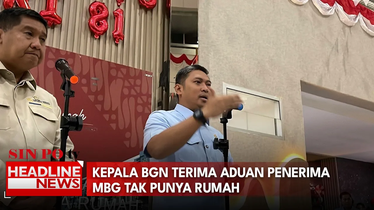 Kepala BGN Terima Aduan Penerima MBG Tak Punya Rumah