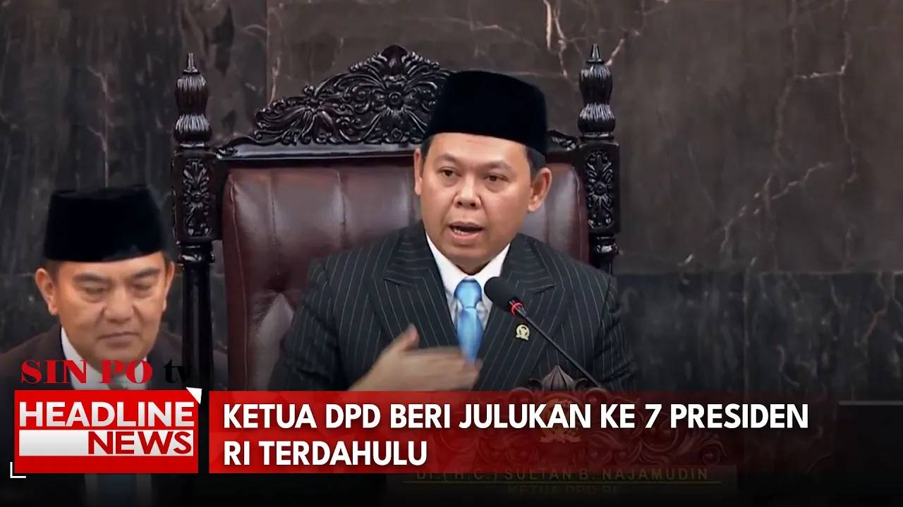 Ketua DPD Beri Julukan ke 7 Presiden RI Terdahulu