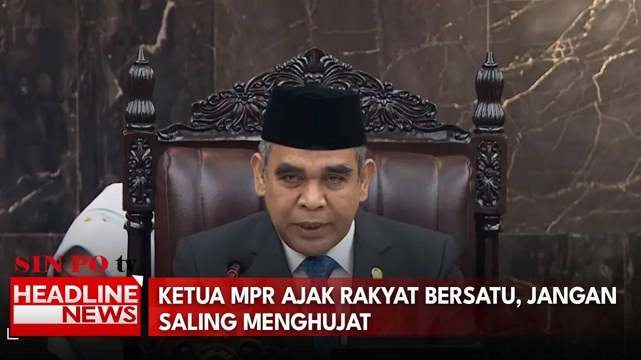 Ketua MPR Ajak Rakyat Bersatu, Jangan Saling Menghujat