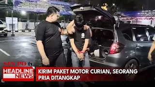Kirim Paket Motor Curian, Seorang Pria Ditangkap
