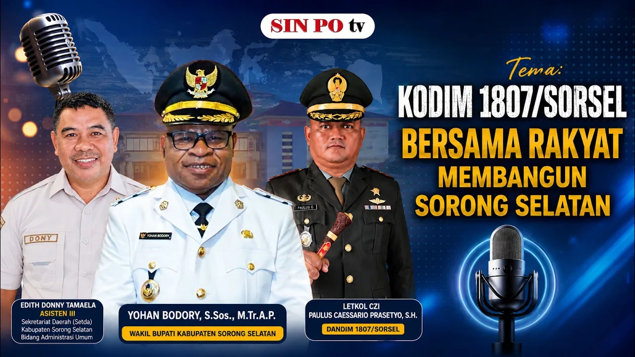 Kodim 1807 Sorsel Bersama Rakyat Membangun Sorong Selatan