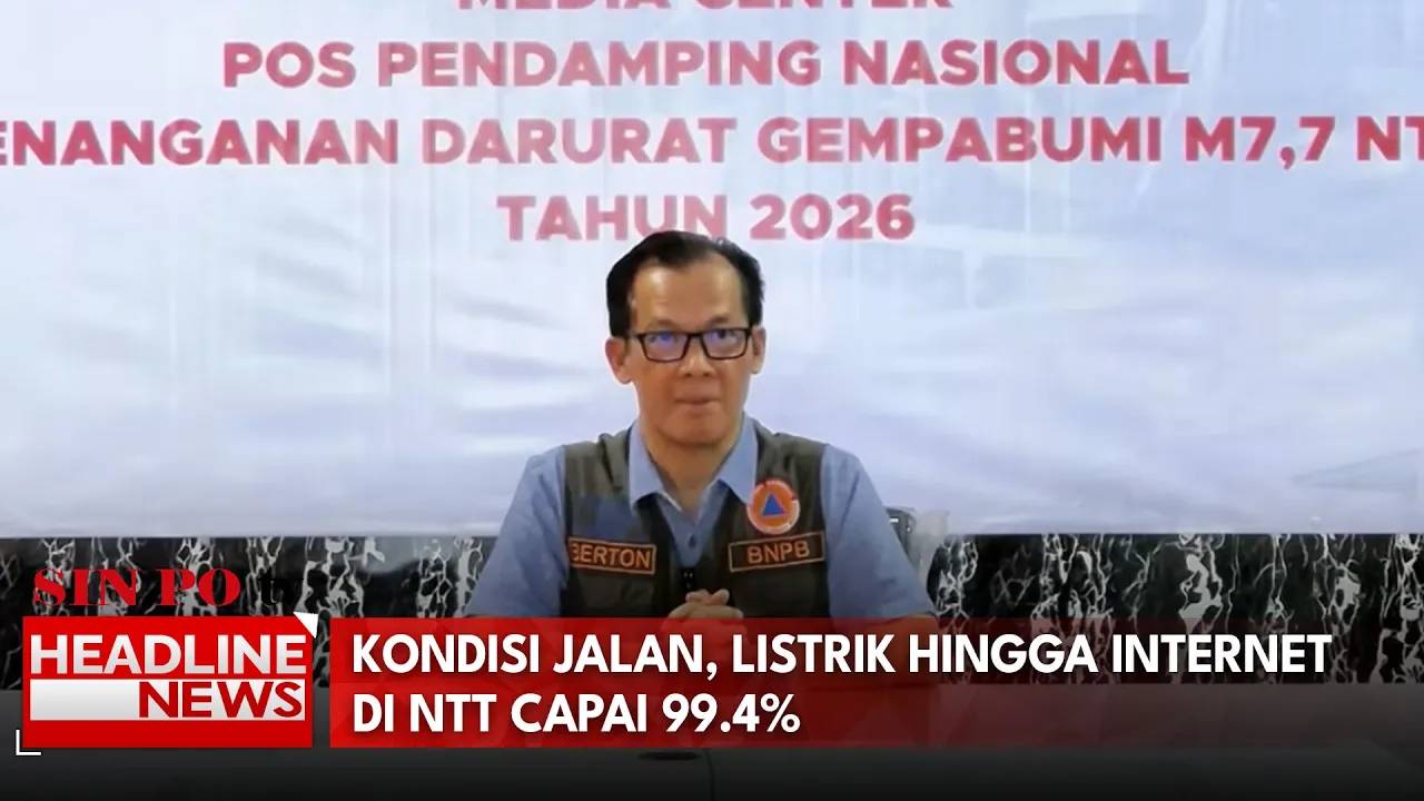 Kondisi Jalan, Listrik Hingga Internet Di NTT Capai 99.4%