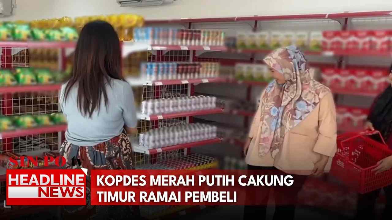 Kopdes Merah Putih Cakung Timur Ramai Pembeli