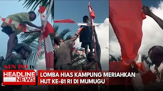 Lomba Hias Kampung Meriahkan HUT Ke-81 RI di Mumugu
