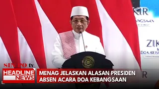 Menag Jelaskan Alasan Presiden Absen Acara Doa Kebangsaan