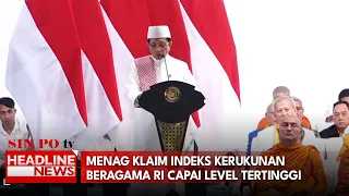 Menag Klaim Indeks Kerukunan Beragama RI Capai Level Tertinggi