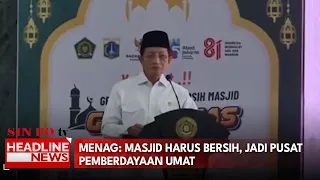 Menag: Masjid Harus Bersih, Jadi Pusat Pemberdayaan Umat