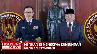 Menhan RI Menerima Kunjungan Menhan Tiongkok
