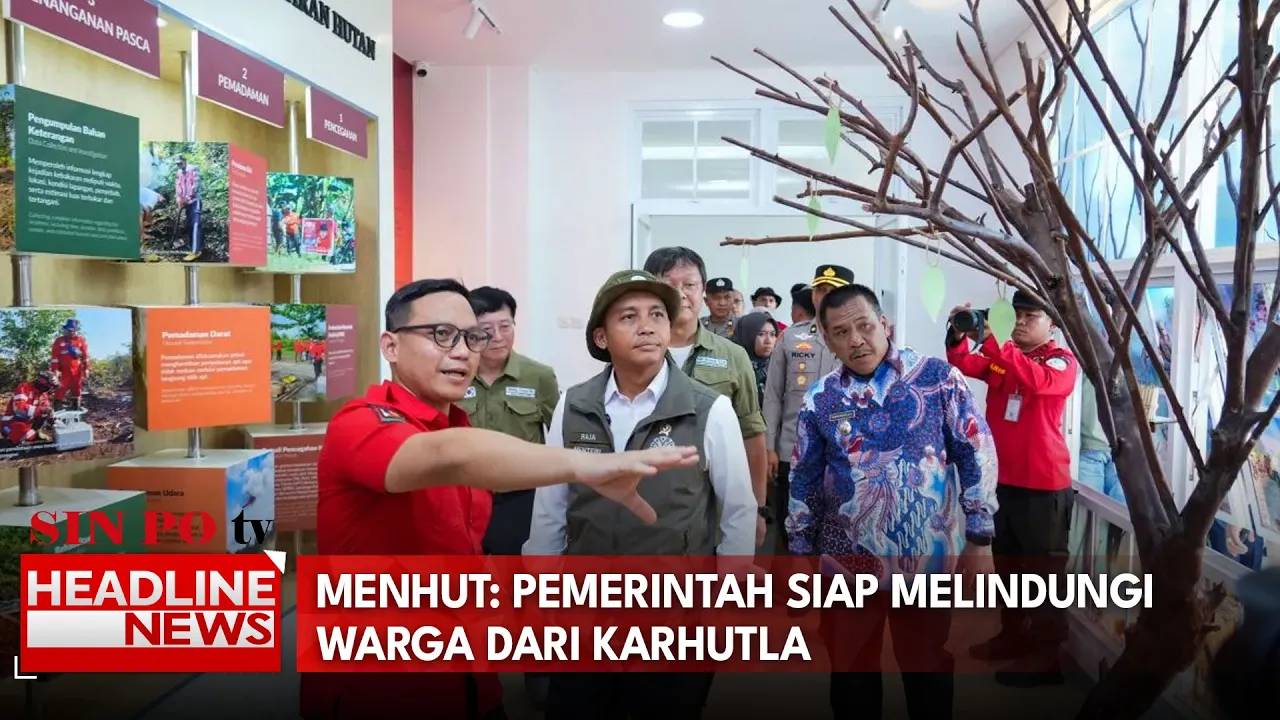 Menhut: Pemerintah Siap Melindungi Warga Dari Karhutla