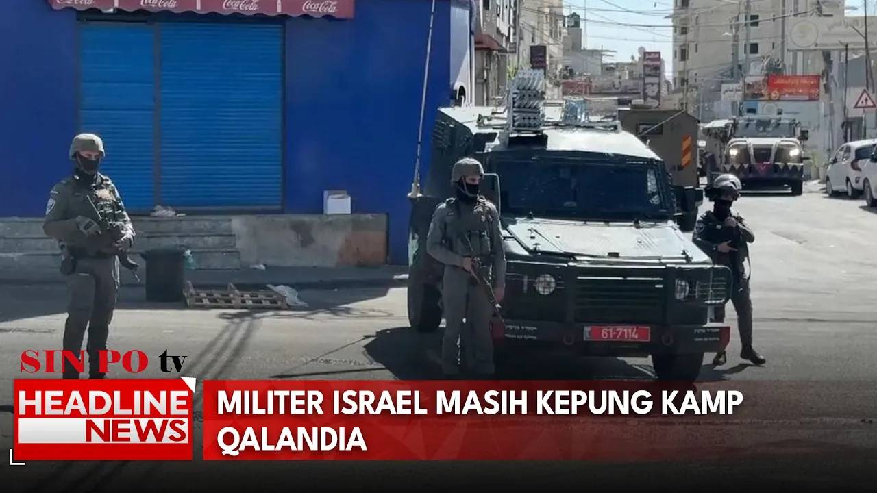 Militer Israel Masih Kepung Kamp Qalandia