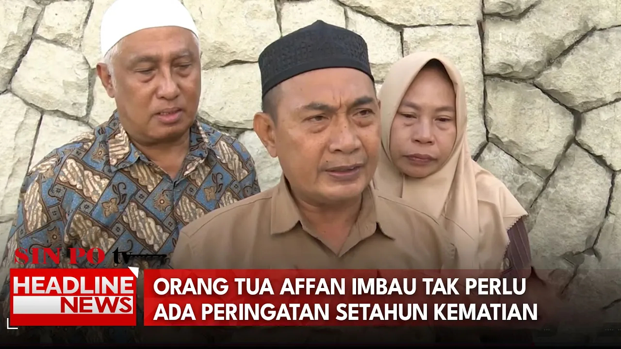 Orang Tua Affan Imbau Tak Perlu Ada Peringatan Setahun Kematian