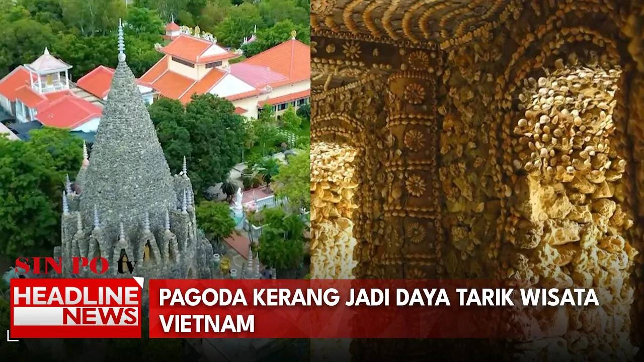 Pagoda Kerang Jadi Daya Tarik Wisata Vietnam