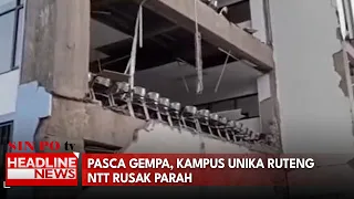 Pasca Gempa, Kampus Unika Ruteng NTT Rusak Parah
