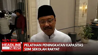 Pelatihan Peningkatan Kapasitas SDM Sekolah Rakyat