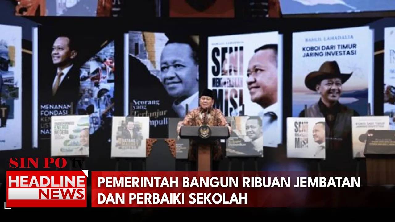 Pemerintah Bangun Ribuan Jembatan Dan Perbaiki Sekolah
