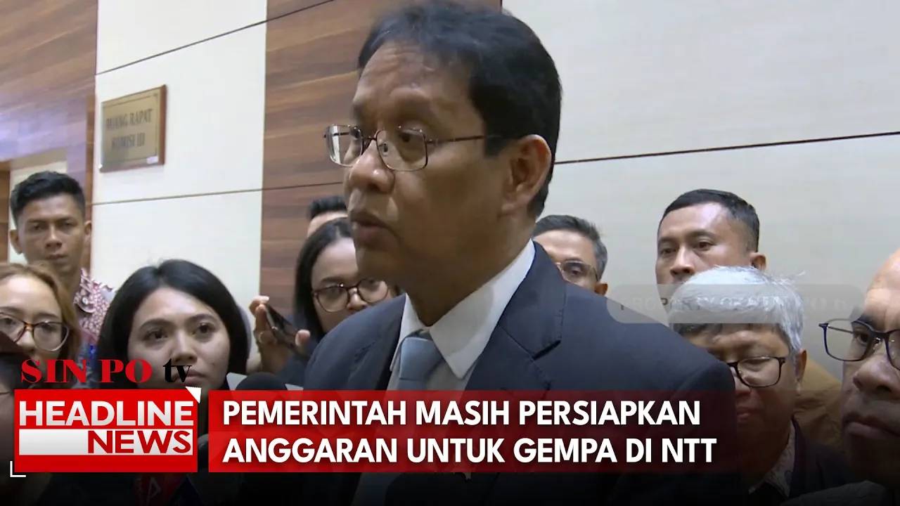 Pemerintah Masih Persiapkan Anggaran Untuk Gempa Di Ntt