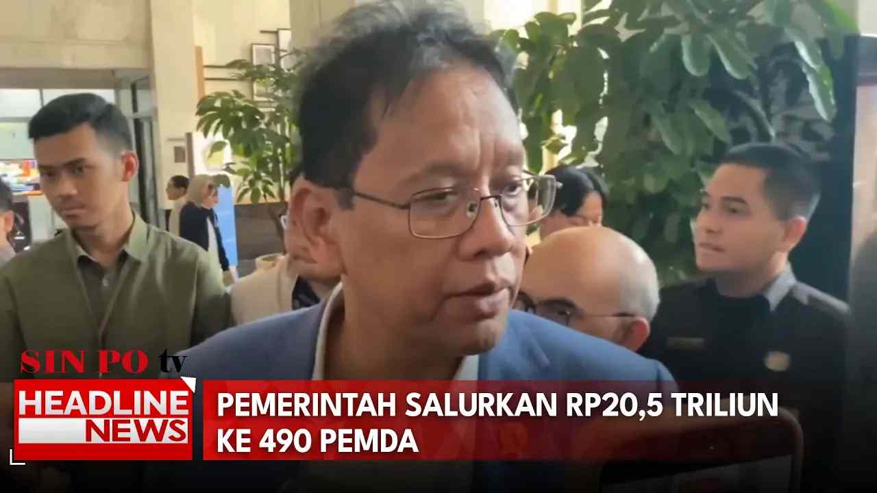 Pemerintah Salurkan Rp20,5 Triliun ke 490 Pemda