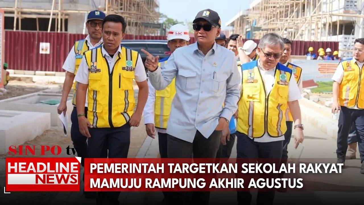 Pemerintah Targetkan Sekolah Rakyat Mamuju Rampung Akhir Agustus