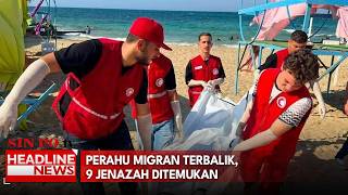 Perahu Migran Terbalik, 9 Jenazah Ditemukan