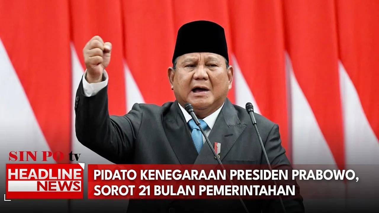 Pidato Kenegaraan Presiden Prabowo, Sorot 21 Bulan Pemerintahan