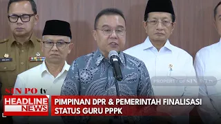 Pimpinan DPR & Pemerintah Finalisasi Status Guru PPPK