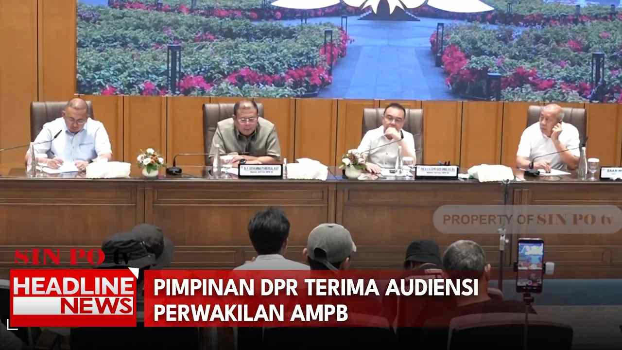 Pimpinan DPR Terima Audiensi Perwakilan AMPB