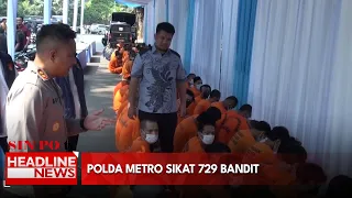 Polda Metro Sikat 729 Bandit