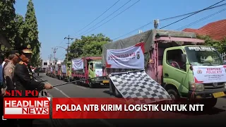 Polda NTB Kirim Logistik Untuk NTT