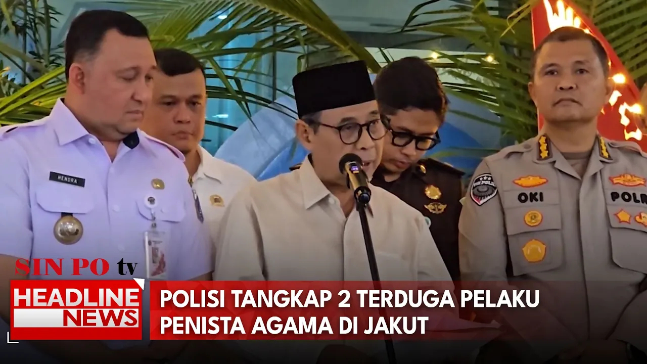 Polisi Tangkap 2 Terduga Pelaku Penista Agama Di Jakut
