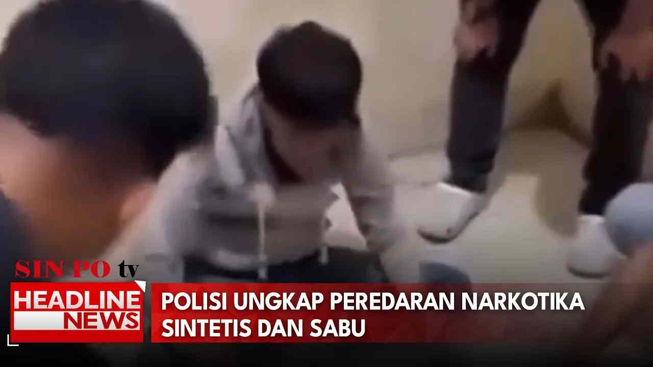Polisi Ungkap Peredaran Narkotika Sintetis dan Sabu