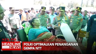 Polri Optimalkan Penanganan Gempa NTT