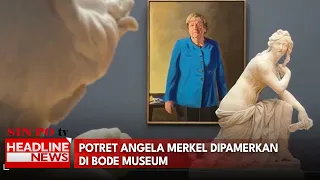 Potret Angela Merkel Dipamerkan Di Bode Museum