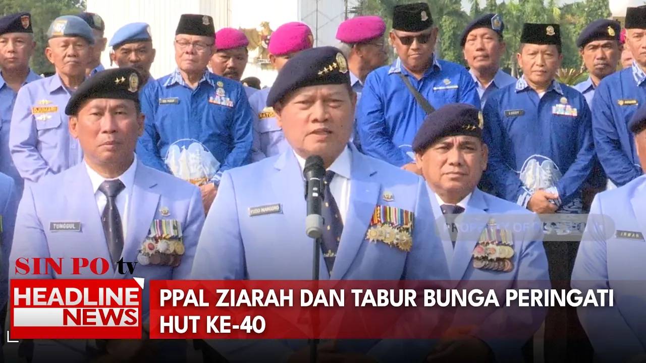 PPAL Ziarah Dan Tabur Bunga Peringati HUT ke-40