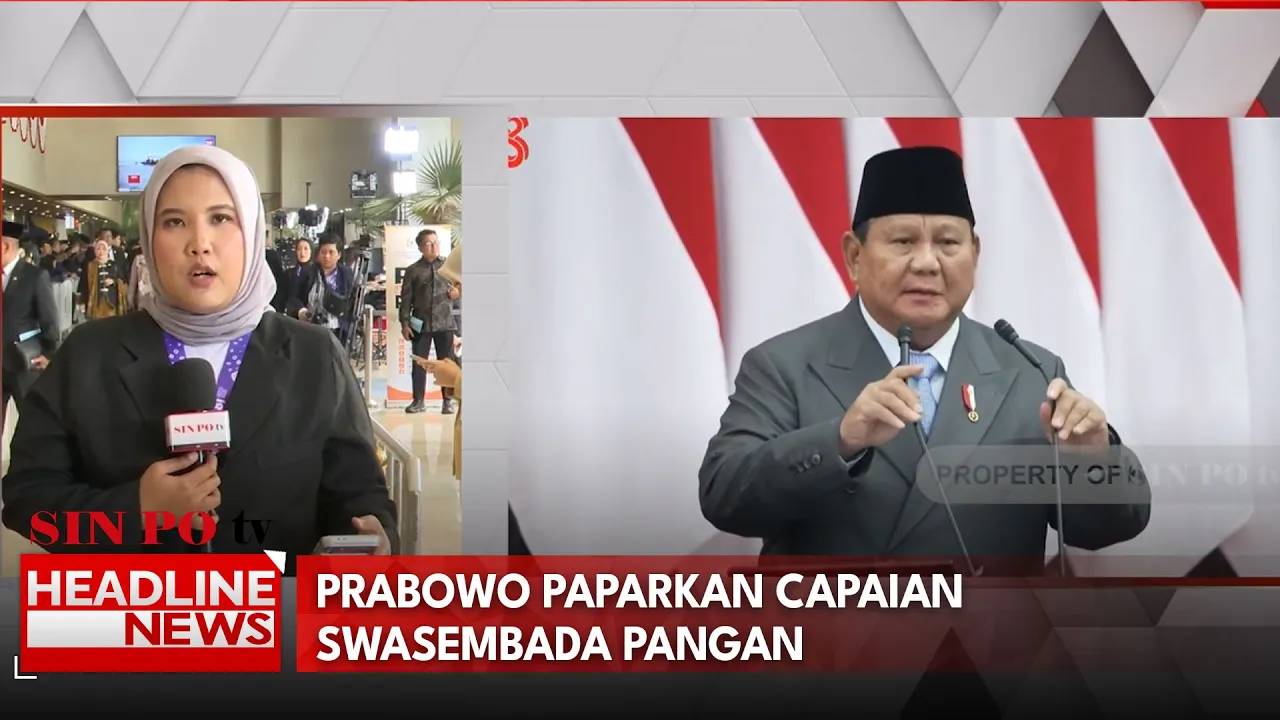 Prabowo Paparkan Capaian Swasembada Pangan Di Pidato Kenegaraan