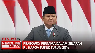 Prabowo: Pertama Dalam Sejarah Ri, Harga Pupuk Turun 20%